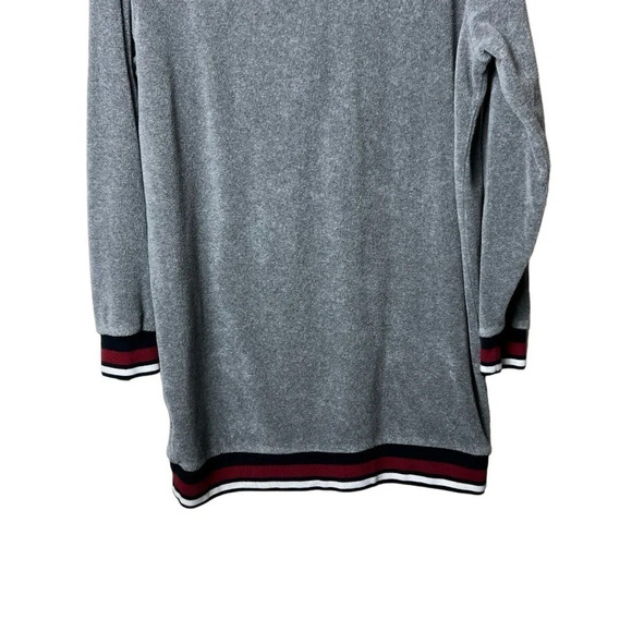 1738. NIKE SPORTSWEAR FRENCH TERRY SWEATSHIRT DRESS SIZE SMALL 1/4 ZIP EMBROIDER - Picture 11 of 11